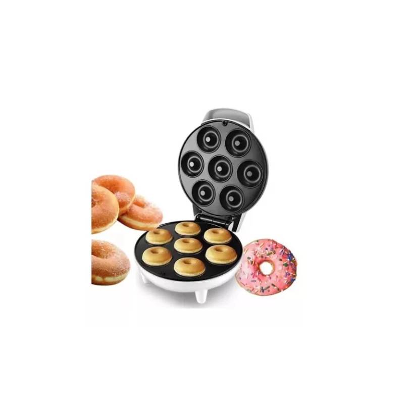 Mini Maquina Para Hacer Donas Para Desayuno Blanco Generico 