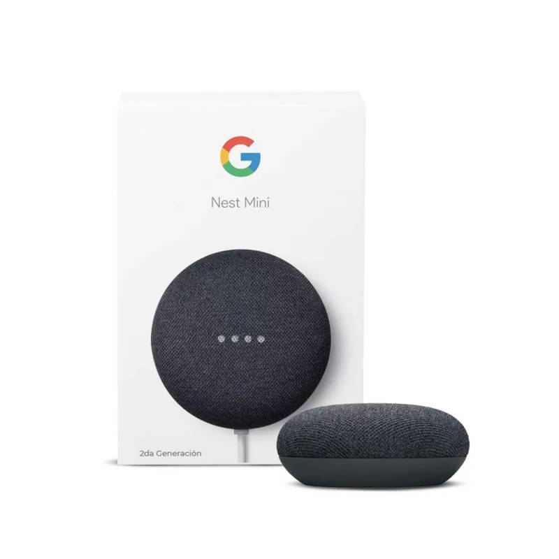  Google Nest Mini - Altavoz inteligente de 2ª