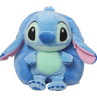 Bolso Messenger de Peluche de Muñeco Stitch para Niños en Azul