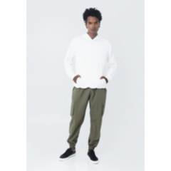 BELIFE - Pantalón verde con bolsillos laterales para hombre Belife