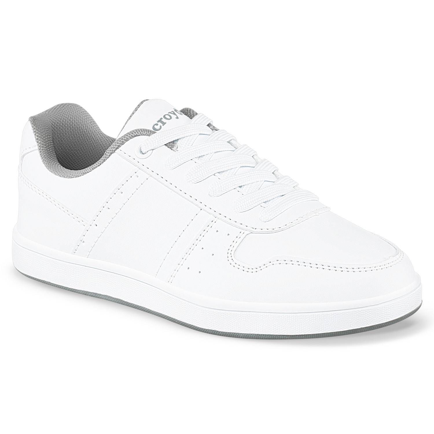 Zapatos Colegio Xcoleg C Blanco Para Niño Y Niña Croydon