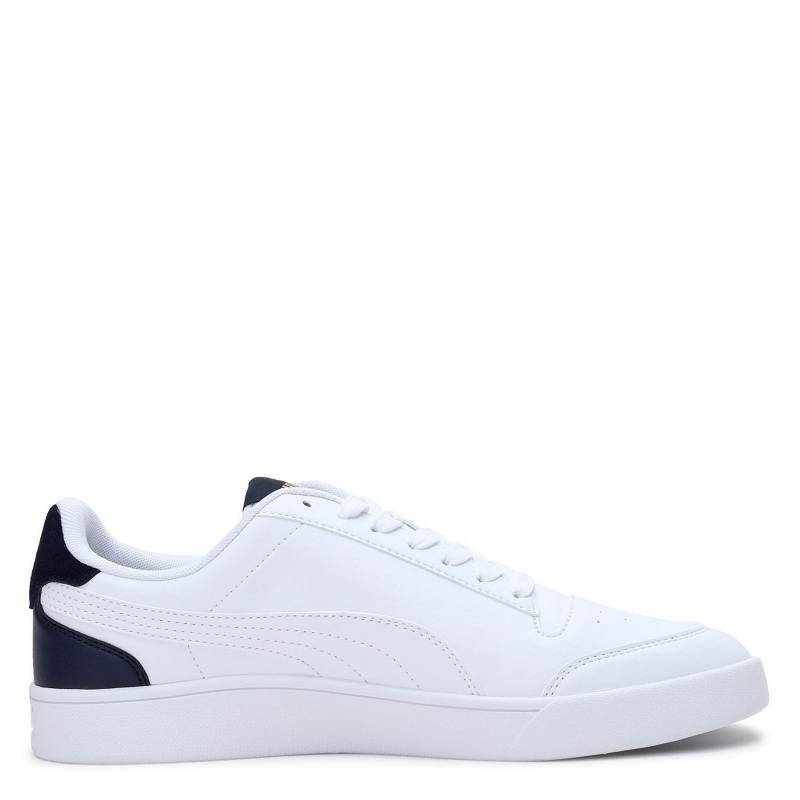 tenis puma grises hombre