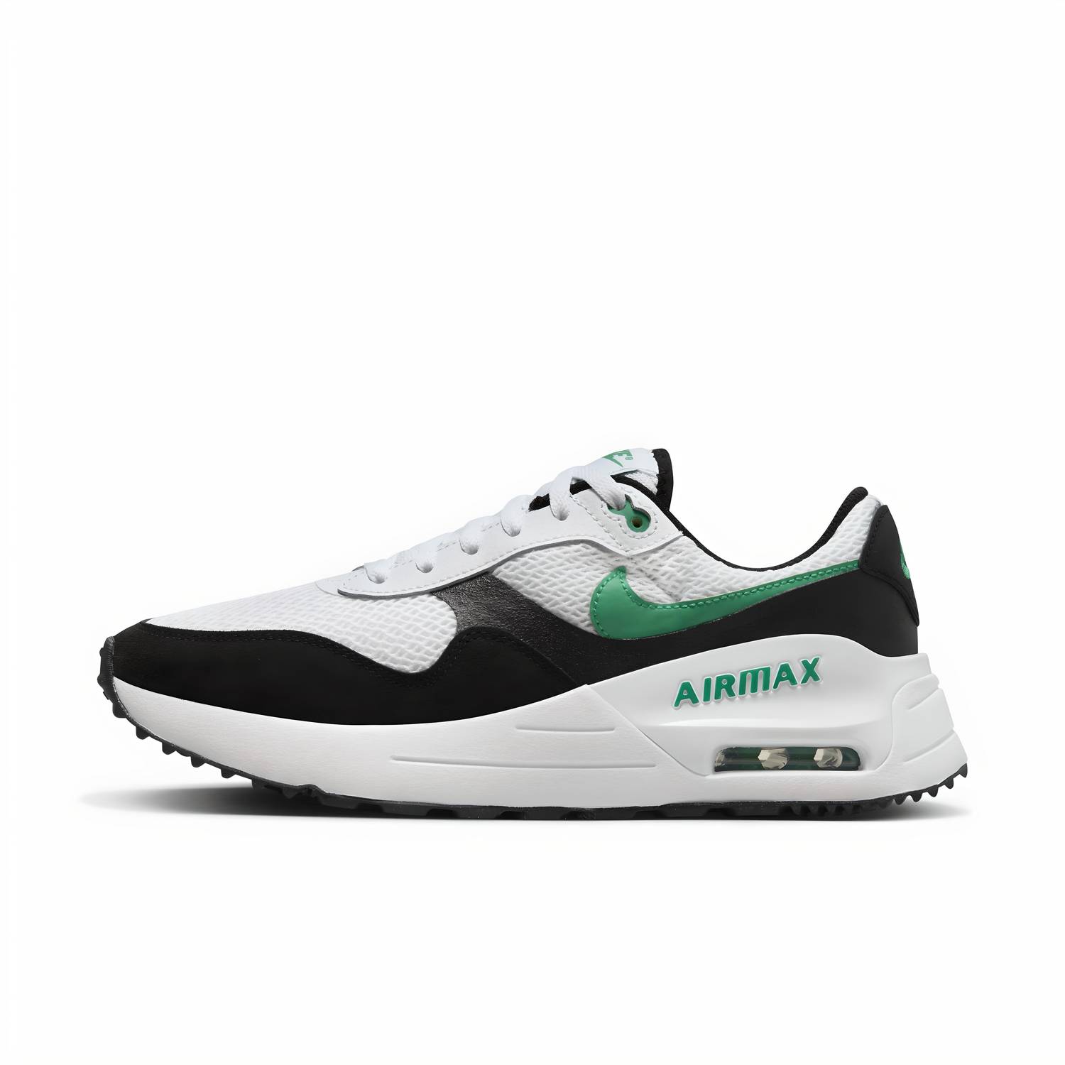 ▷ Nike Tenis Air Max Interlock Blanco/Verde, para Hombre