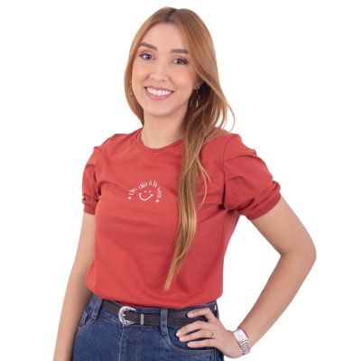 Camiseta Mostaza cuello redondo de niño – Apoštol Q.C.