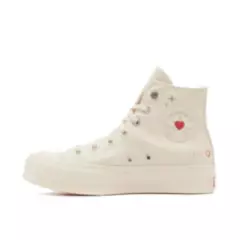 CONVERSE - Tenis Converse Botas Chuck Taylor All Star Lift Mujer-Beige