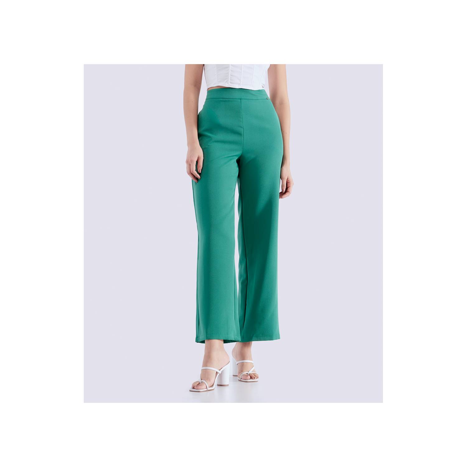 Pantalón bota recta para mujer