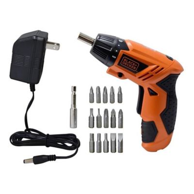 Atornillador Torque Luz Led+15 Puntas Black&Decker 4815-B3