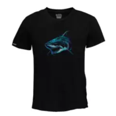 GENERICO - Camiseta Tiburón animal salvaje Original Nu Crown
