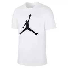JORDAN - Camiseta Hombre Jordan Brand Jumpman Crew - Blanco
