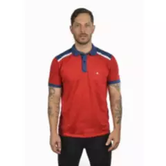PUNTAZUL - Camiseta tipo polo para hombre Puntazul con bolsillo