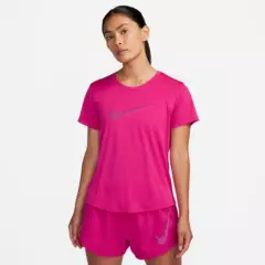 NIKE - Camiseta Mujer Nike Dri Fit Swoosh