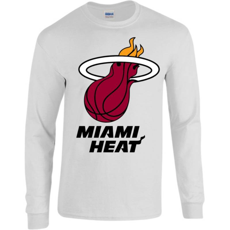 NBA - Camiseta Manga Larga Miami Basketball