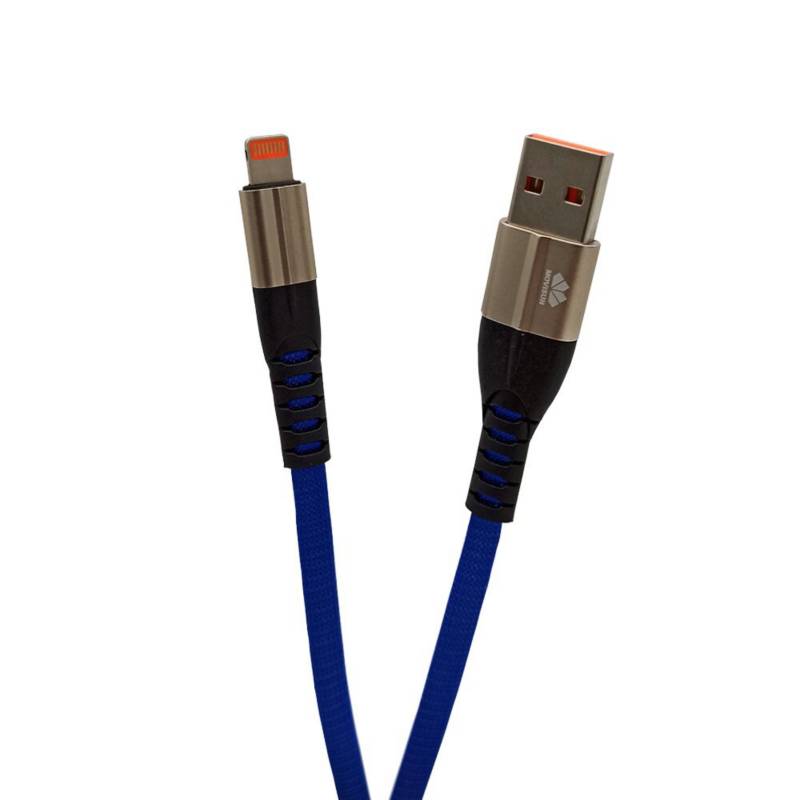 BIN COLOMBIA - Cable de carga rapida tipo iphone  bin l429 azul