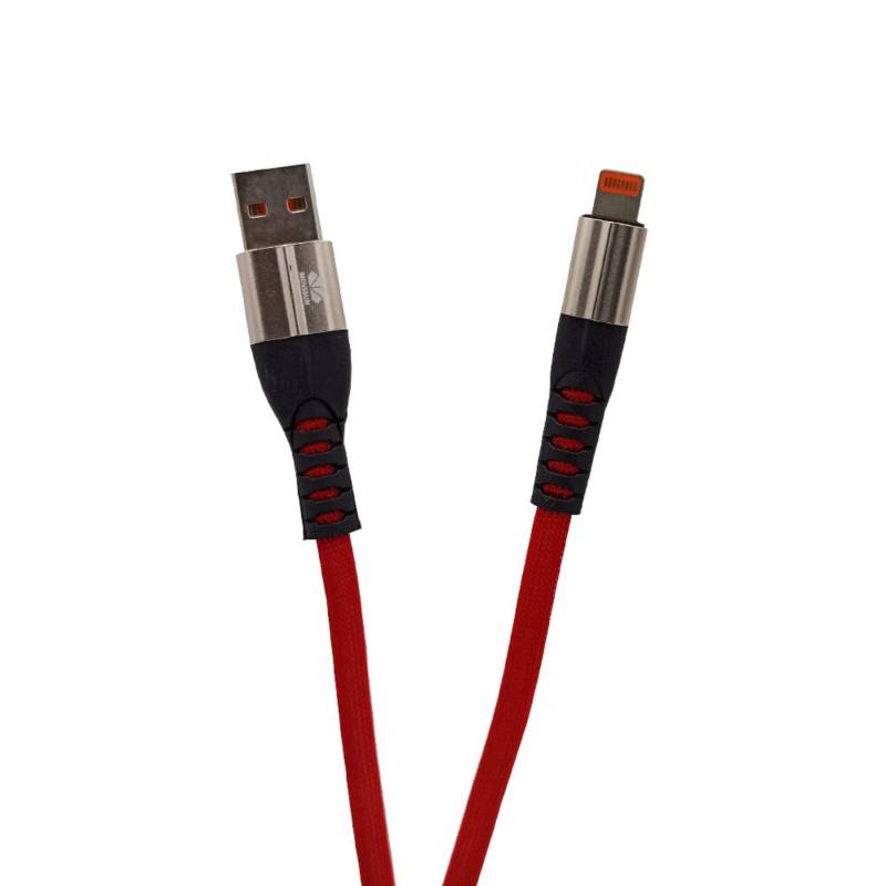 BIN COLOMBIA - Cable de carga rapida tipo iphone  bin  l429 rojo
