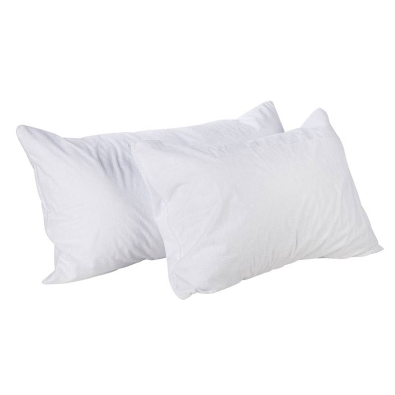 Funda de almohada impermeable, funda impermeable 50X70, Funda blanca  almohada