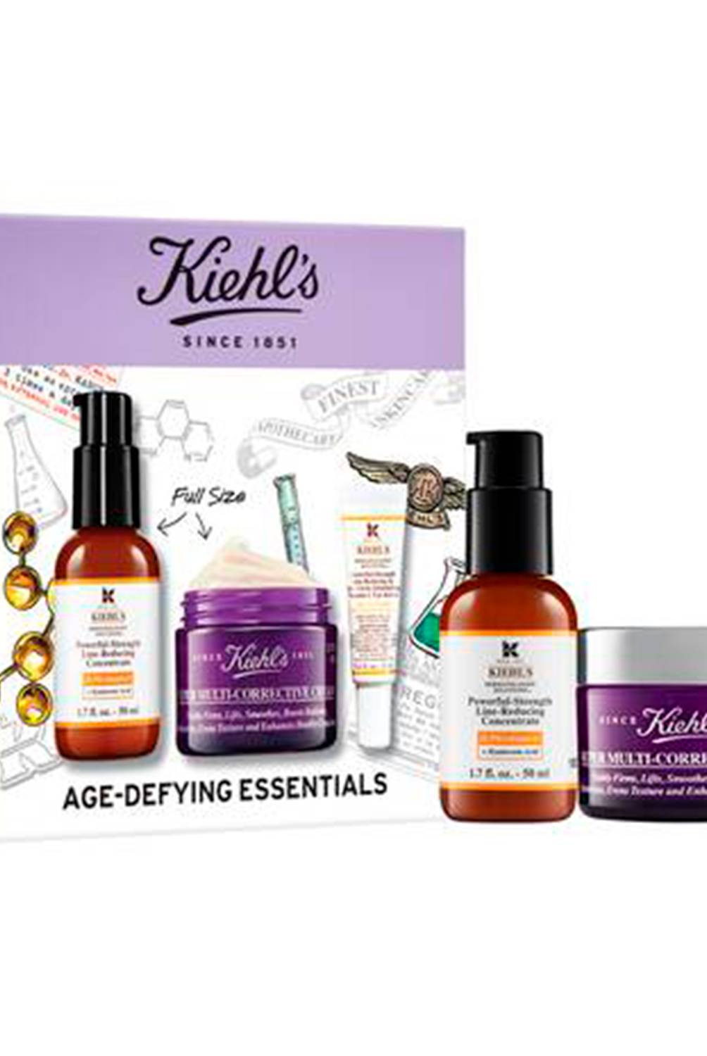 Kiehls - Set de Tratamientos Faciales Anti-Edad Esencial Kiehls