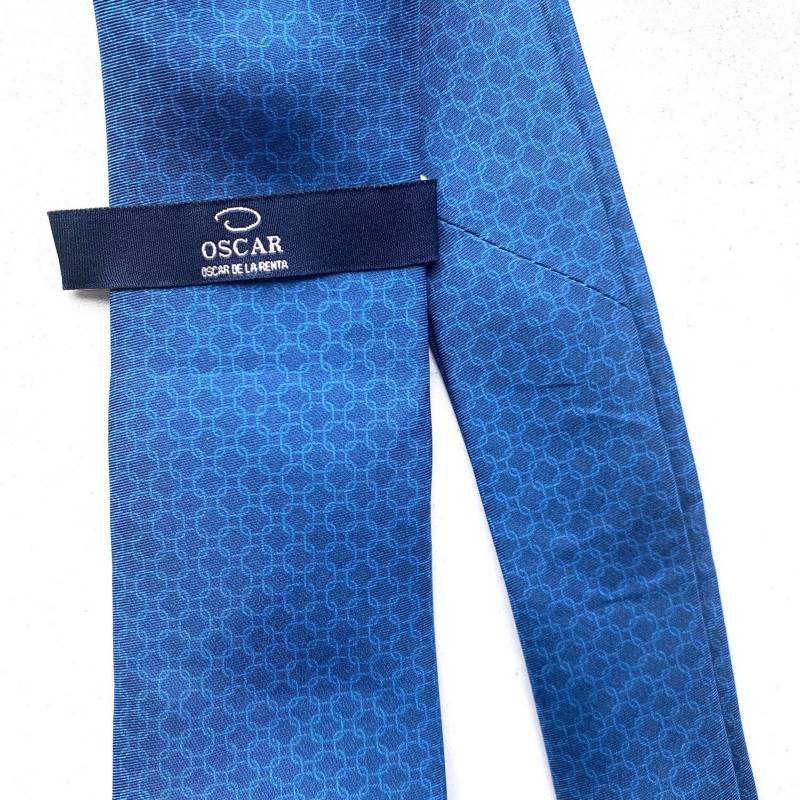 OSCAR DE LA RENTA - Corbata azul oscar de la renta