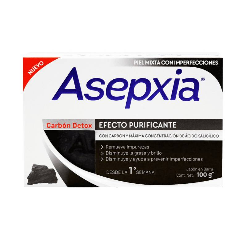 Asepxia - Kit Asepxia Barra X2 + Exfoliante + Mascarilla