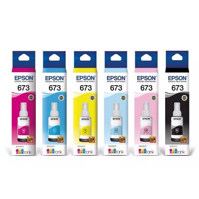 Botella De Tinta Epson 673 Cyan Light T673520Lc