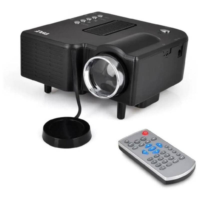 VALMY - Mini proyector led 48 lumens uc28b hd 1080p