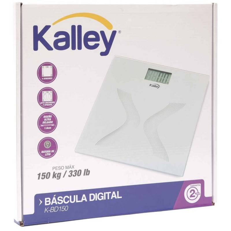 Kalley - Bascula Digital Kalley K-Bd150 150Kg/330Lb
