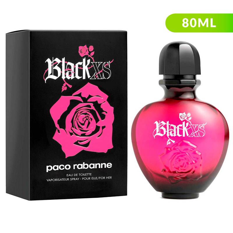 Paco Rabanne Perfume Paco Rabanne Black XS Mujer 80 ml EDT - Falabella.com