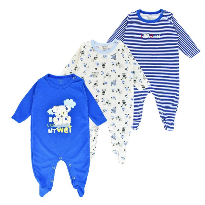 Pijamas bebé niño set x 3 MUNDO BEBE