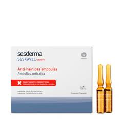 SESDERMA - Ampollas Seskavel Growth anticaída x 12 Ampo x 8 ml C/U