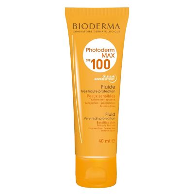 Bioderma Photoderm Fluide Max Spf 100 Protector Solar Para Piel Mixta A Grasa 40Ml 789739