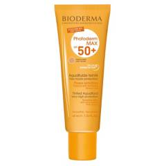 Bioderma - Bioderma Photoderm Aquafluide Claro SPF 50+ protector solar toque seco para piel normal a mixta 40mL