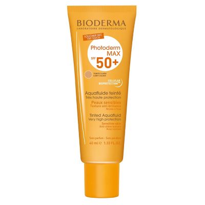 Bioderma Photoderm Aquafluide Claro Spf 50+ Protector Solar Toque Seco Para Piel Normal A Mixta 40Ml 197425