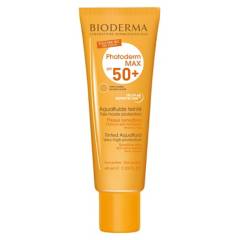 Bioderma - Bioderma Photoderm Aquafluide Dorado SPF 50+ protector solar toque seco para piel normal a mixta 40mL