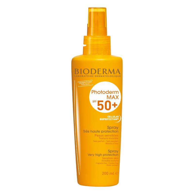 BIODERMA - Bloqueador Solar Photoderm Spray 50 + Bioderma para Piel Normal 200 ml