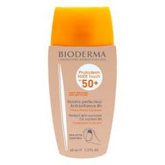 Bioderma - Bioderma Photoderm Nude Touch Dorado SPF 50+ protector solar para piel mixta a grasa 40mL