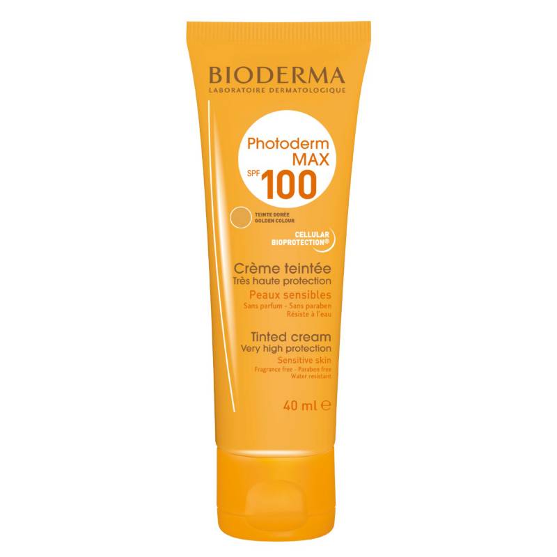 BIODERMA - Bioderma Photoderm Creme Teinte Max SPF 100 protector solar para piel seca 40mL