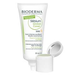 Bioderma - Bioderma Sébium Global Cover con tinte para piel mixta a grasa con imperfecciones 30mL