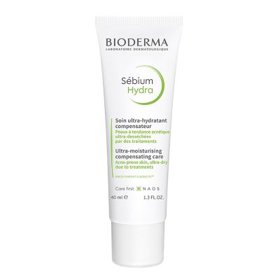 Bioderma Sébium Hydra Para Piel Mixta A Grasa Bajo Tratamientos Resecantes Con Imperfecciones 40Ml 840421