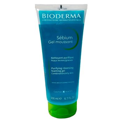 Bioderma Sébium Gel Moussant Limpiador Para Piel Mixta A Grasa 200Ml 653709