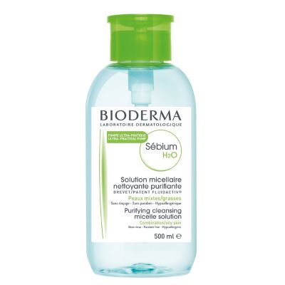 Bioderma Sébium H2O Agua Micelar Limpiadora Para Piel Mixta A Grasa 500Ml 991830