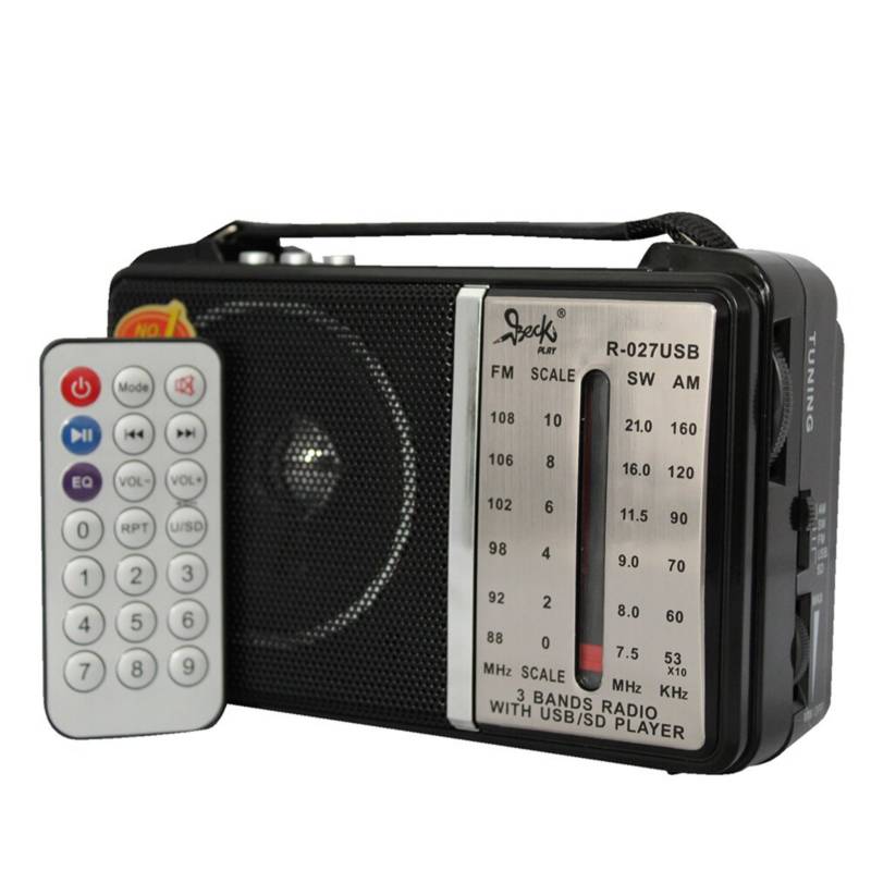 GENERICO - Radio parlante portatil portable recargable fm/am