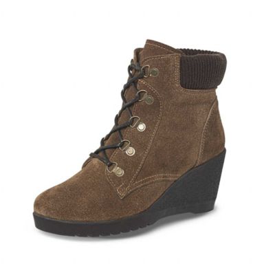 Botin Croydon Mujer Tacon Cono Arianna Miel Cl65032