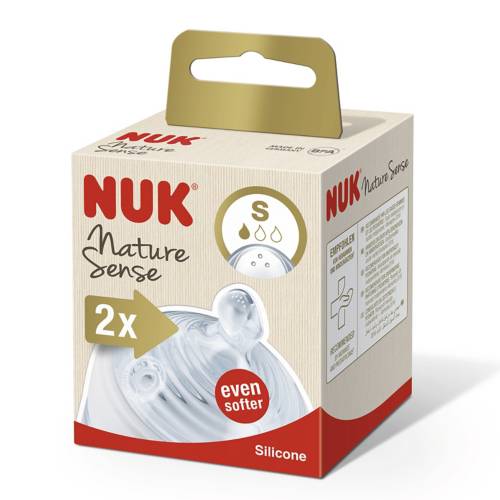 Accesorio de lactancia Chupo tetero Natural X2 Talla S Nuk