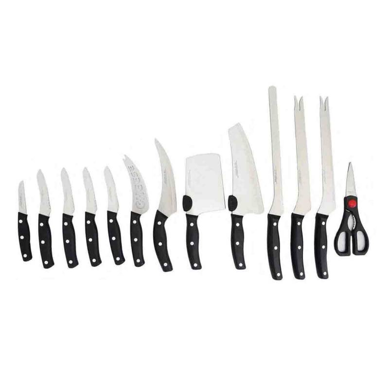 Set De Cuchillos De Cocina Acero Inoxidable Chef 6 Pcs ALOMI