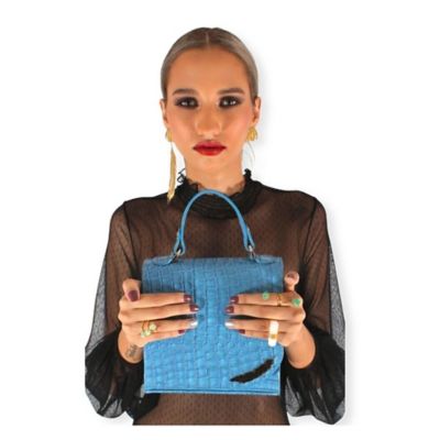 Bolso Dulce Amen De Mano Macaw Bag Blue