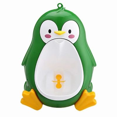 Bacinilla Orinal Bebé Entrenador Verde Baño. Mundo Bebe Pinguino Verde