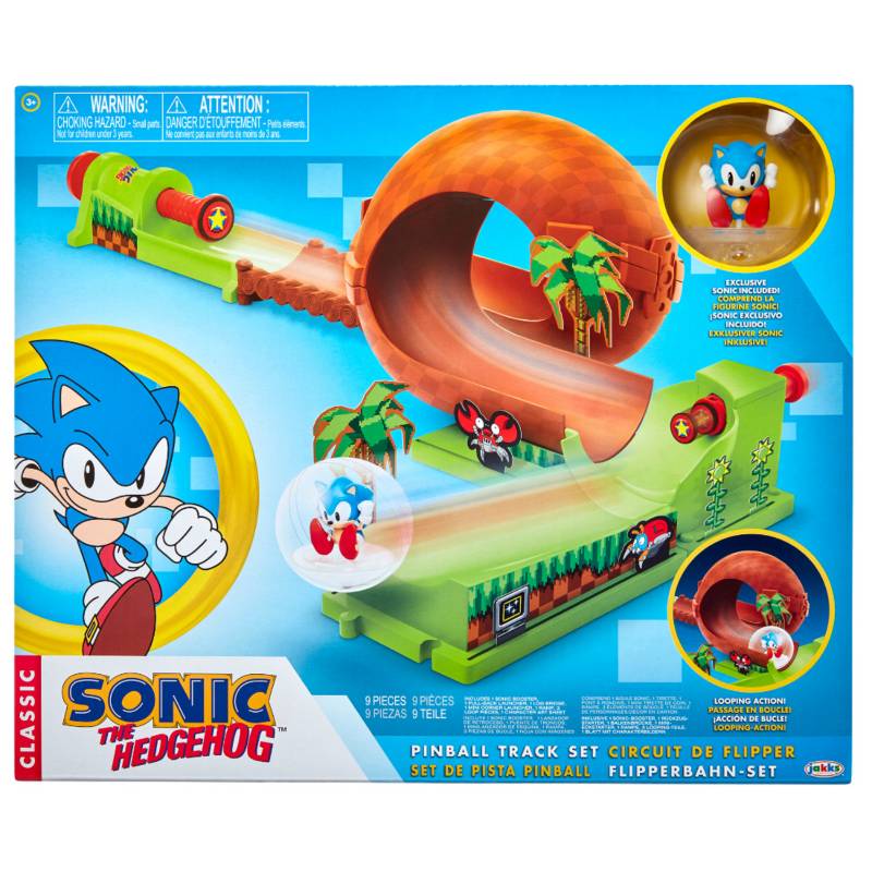 Sonic Playset Sonic Set de Juegos Pinball 