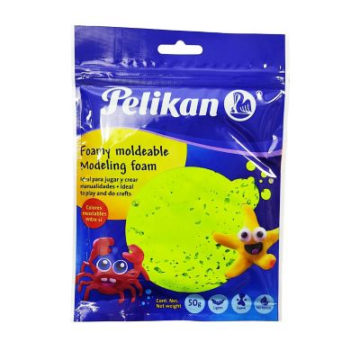 Foamy Moldeable 50gr Pelikan Color Manualidades Color Verde Claro