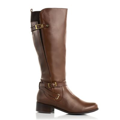 Bota Mujer Cosmos Caña Alta Cm2897 Café