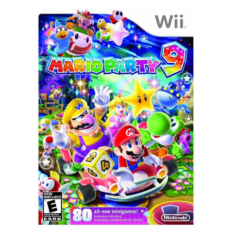 Nintendo Wii - Videojuego Mario Party 9 
