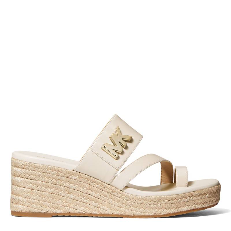 Michael Kors Sandalias Mujer Michael Kors Sidney Mid Wedge Cuero |  